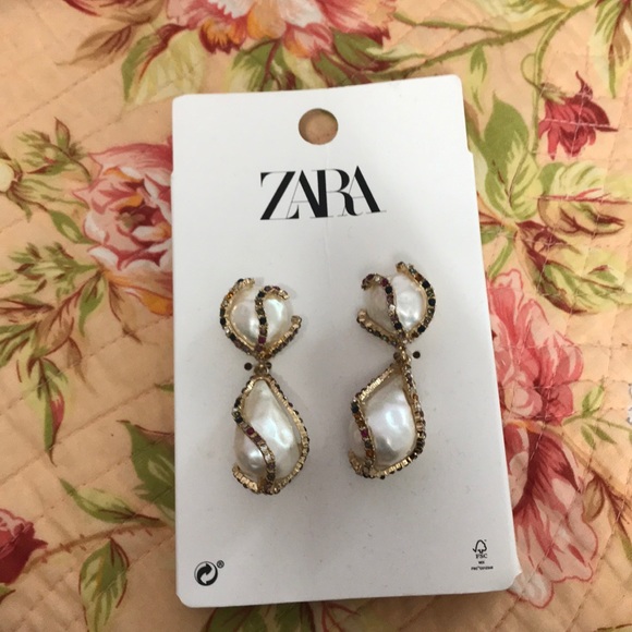 Nwt  Zara Earrings - Picture 2 of 3